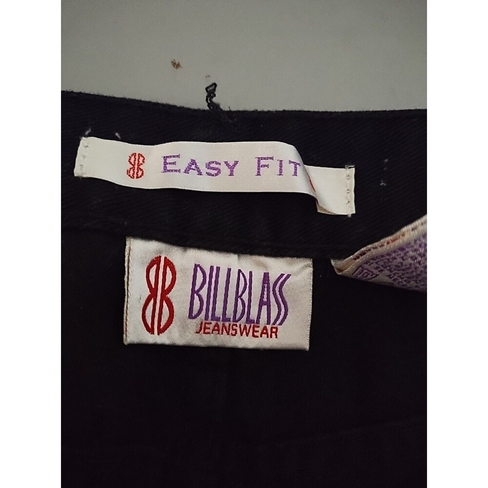 Bill Blass Easy Fit Jeans Black Women Size 18 - Picture 5 of 6